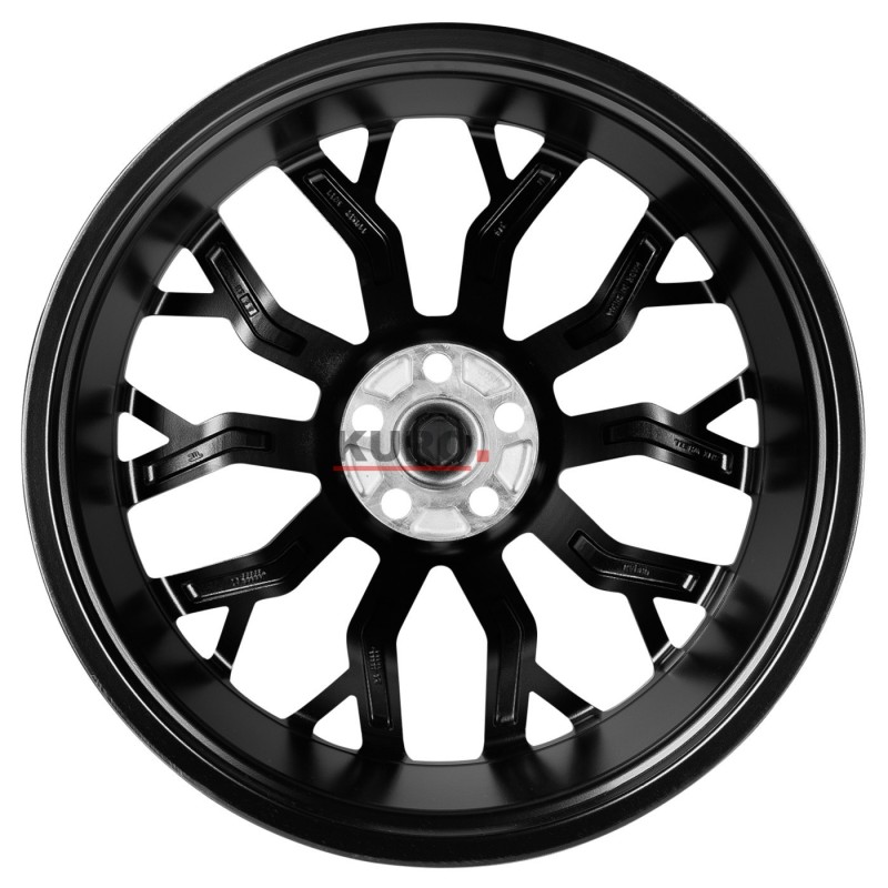 20" UC4 - 5x120 - ET32 - czarny satynowy - tył (T6.1)