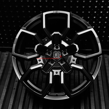 23" WX5 (Forged) - 5x120 - ET35 (przód) - czarny satynowy