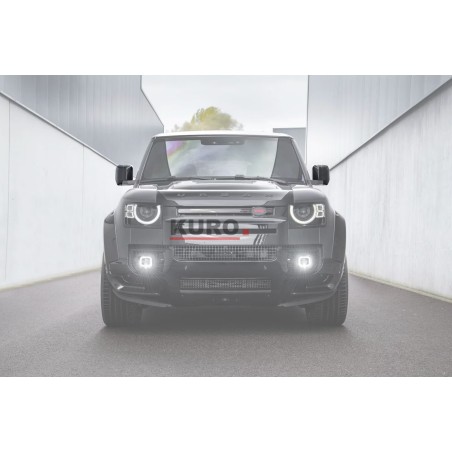 Defender L663 90/110/130 Wing Mirrors - widoczny karbon (para)