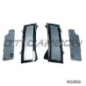 LAND ROVER DEFENDER L663 90/110/130 carbon tył WINDOW schowki