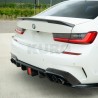 BMW G20/G21 3 SERIES 2019-2022 PRE LCI połysk LED BLACK dyfuzor z TIPS