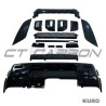 LAND ROVER DEFENDER L663 90/110/130 gloss black zderzak i listwa pakiet
