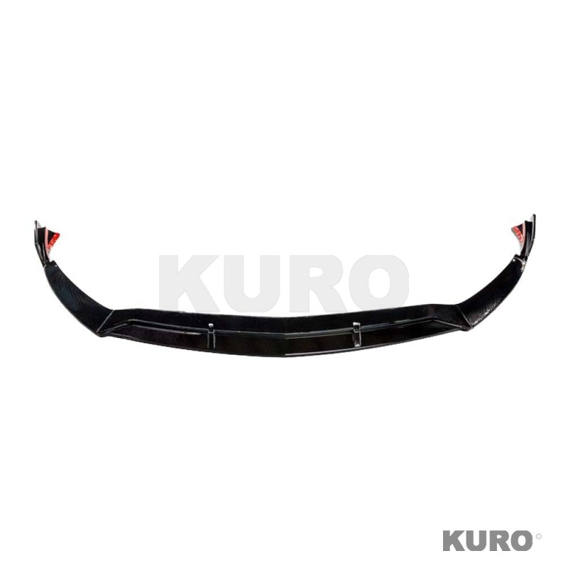 MERCEDES A-CLASS V177/W177 2018-2023 gloss black splitter