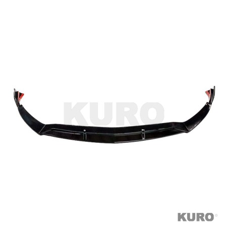 MERCEDES A-CLASS V177/W177 2018-2023 gloss black splitter