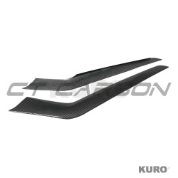 TESLA MODEL Y 2025+ po liftingu carbon suchy (dry) CARBON konsola środkowa SIDE PANEL - V1