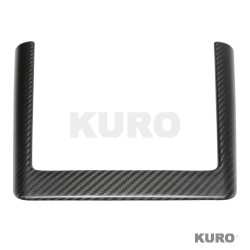 TESLA MODEL Y 2025+ po liftingu matowy carbon suchy (dry) CARBON WIRELESS CHARGER FRAME osłona - V1