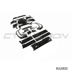 LAND ROVER DEFENDER L663 110 gloss black zestaw