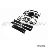LAND ROVER DEFENDER L663 110 gloss black zestaw