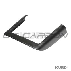 TESLA MODEL Y 2025+ po liftingu matowy carbon suchy (dry) CARBON WIRELESS CHARGER FRAME osłona - V1