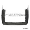 TESLA MODEL Y 2025+ po liftingu carbon suchy (dry) CARBON WIRELESS CHARGER FRAME osłona - V1