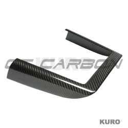 TESLA MODEL Y 2025+ po liftingu carbon suchy (dry) CARBON WIRELESS CHARGER FRAME osłona - V1