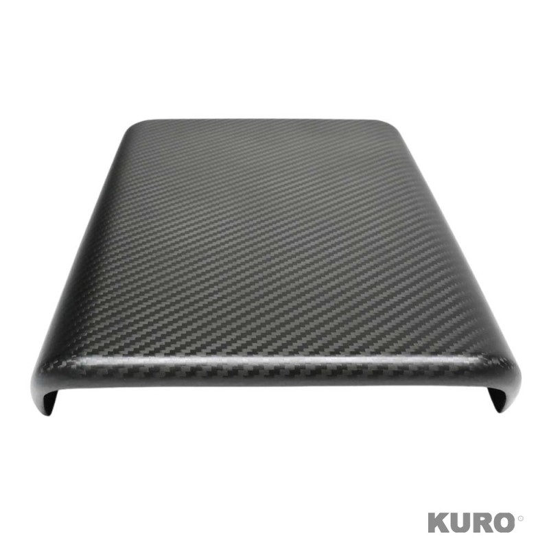 TESLA MODEL Y 2025+ po liftingu matowy carbon suchy (dry) CARBON ARMREST osłona - V1