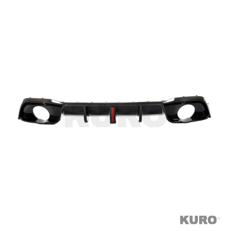 VOLKSWAGEN GOLF MK8/8.5 GTI/GTD 2021+ carbon dyfuzor z LED