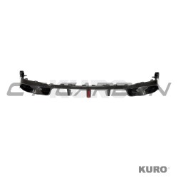 VOLKSWAGEN GOLF MK8/8.5 GTI/GTD 2021+ carbon dyfuzor z LED