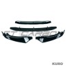 BMW X3 G01 2017-2021 PRE-LCI gloss black splitter - V3