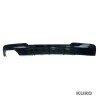 BMW F10/F18 5 SERIES PRE-LCI gloss black TWIN lewy dyfuzor - V2