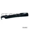 BMW F10/F18 5 SERIES PRE-LCI gloss black TWIN lewy dyfuzor - V2