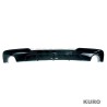 BMW 5 SERIES F10 gloss black DUAL EXIT dyfuzor - V1