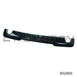 BMW 5 SERIES F10 gloss black DUAL EXIT dyfuzor - V1