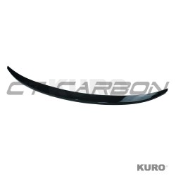 BMW 1 SERIES E82 2007-2013 gloss black spoiler - V1