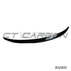 BMW 1 SERIES E82 2007-2013 gloss black spoiler - V1