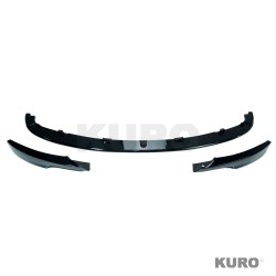 BMW 3 SERIES E90/E91/E92 2008-2013 LCI gloss black splitter - V8