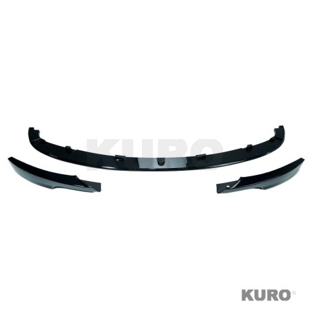 BMW 3 SERIES E90/E91/E92 2008-2013 LCI gloss black splitter - V8
