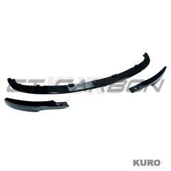 BMW 3 SERIES E90/E91/E92 2008-2013 LCI gloss black splitter - V8