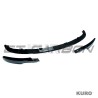 BMW 3 SERIES E90/E91/E92 2008-2013 LCI gloss black splitter - V8