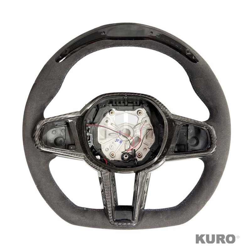 BMW GXX LCI ALCANTARA FLAT BOTTOM kierownica z LED