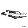 BMW M3/M4 F80/F82/F83 2014-2020 carbon suchy (dry) CARBON dyfuzor - V7