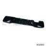 BMW 1 SERIES F20/F21 2012-2014 PRE-LCI gloss black dyfuzor - TWIN lewy TIP