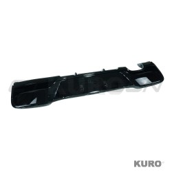 BMW 1 SERIES F20/F21 2012-2014 PRE-LCI gloss black dyfuzor - TWIN lewy TIP