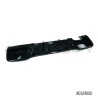 BMW 1 SERIES F20/F21 2012-2014 PRE-LCI gloss black dyfuzor - TWIN lewy TIP