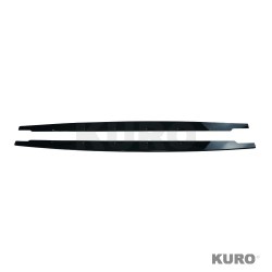 BMW 3 SERIES E92/E93 2006-2013 gloss black progi boczne - V1