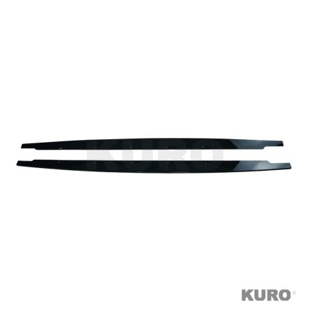 BMW 3 SERIES E92/E93 2006-2013 gloss black progi boczne - V1