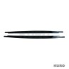 BMW 3 SERIES E92/E93 2006-2013 gloss black progi boczne - V1