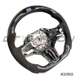 BMW GXX ALCANTARA/carbon/LED FLAT BOTTOM kierownica
