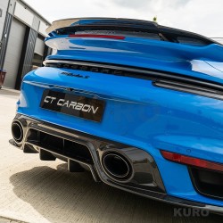 PORSCHE 911 992 TURBO S carbon dyfuzor - CT DESIGN