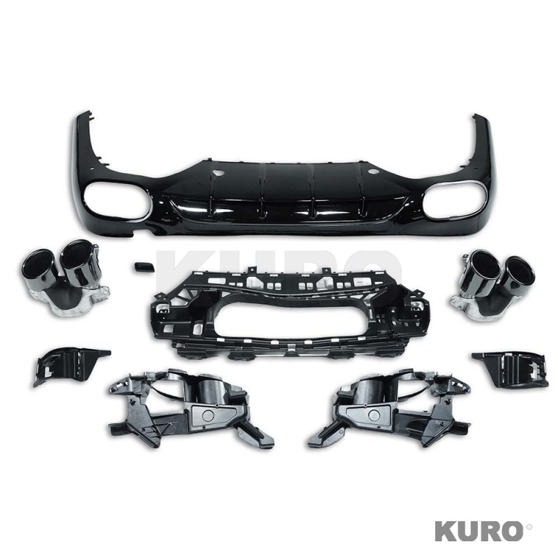 MERCEDES E-CLASS W214 2024+ dyfuzor z TIPS