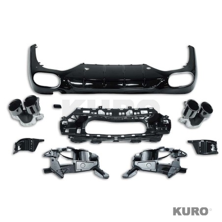 MERCEDES E-CLASS W214 2024+ dyfuzor z TIPS