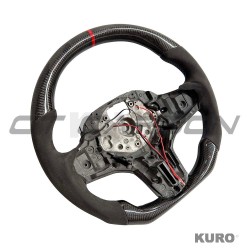 BMW GXX ALCANTARA/carbon FLAT BOTTOM kierownica z podgrzewanie & ACC