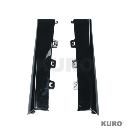 MERCEDES E-CLASS W213 2020-2023 gloss black dyfuzor CORNERS