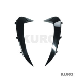 MERCEDES C-CLASS W206 2021-2023 gloss black zderzak tylny listwa - V2