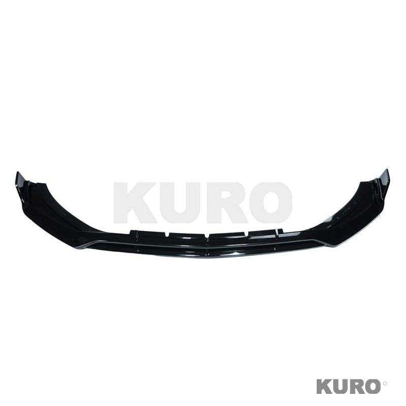 MERCEDES C-CLASS W206 2021+ gloss black splitter przedni