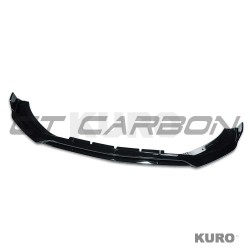 MERCEDES C-CLASS W206 2021+ gloss black splitter przedni