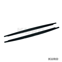 BMW 3 SERIES E90/E91 2005-2013 gloss black progi boczne - V2