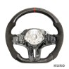 BMW GXX ALCANTARA/carbon FLAT BOTTOM kierownica - V1