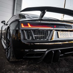 AUDI R8 V10 GEN 2 carbon tył SIDE grille
