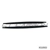 BMW 3 SERIES E90/E91 2005-2013 gloss black progi boczne - V2